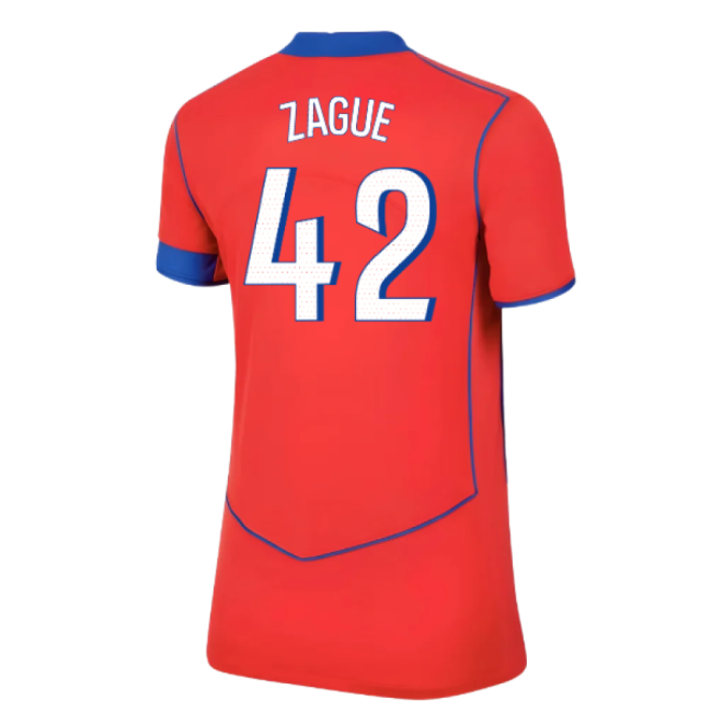 2025-2026 PSG Third Shirt (Womens) (Zague 42)-Vantage Point Soccer